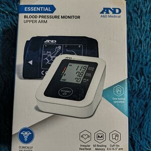 Blood Pressure Monitor - Black and White